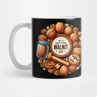 National Walnut Day with walnuts! Mug